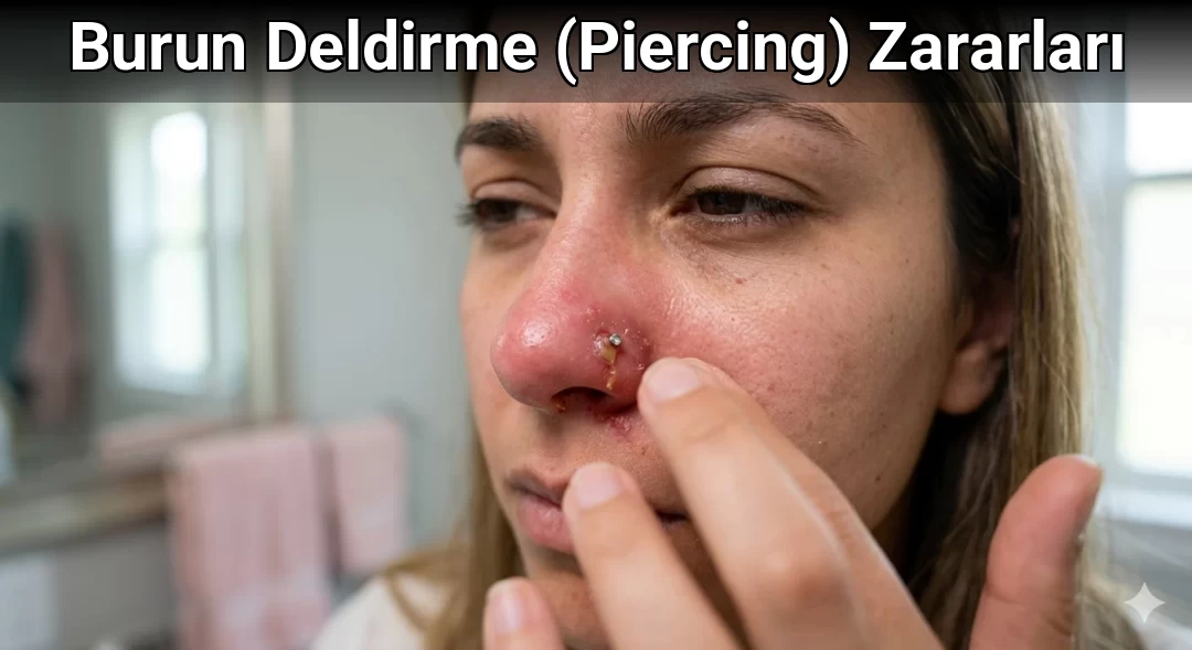Burun Deldirme (Piercing) Zararları 
